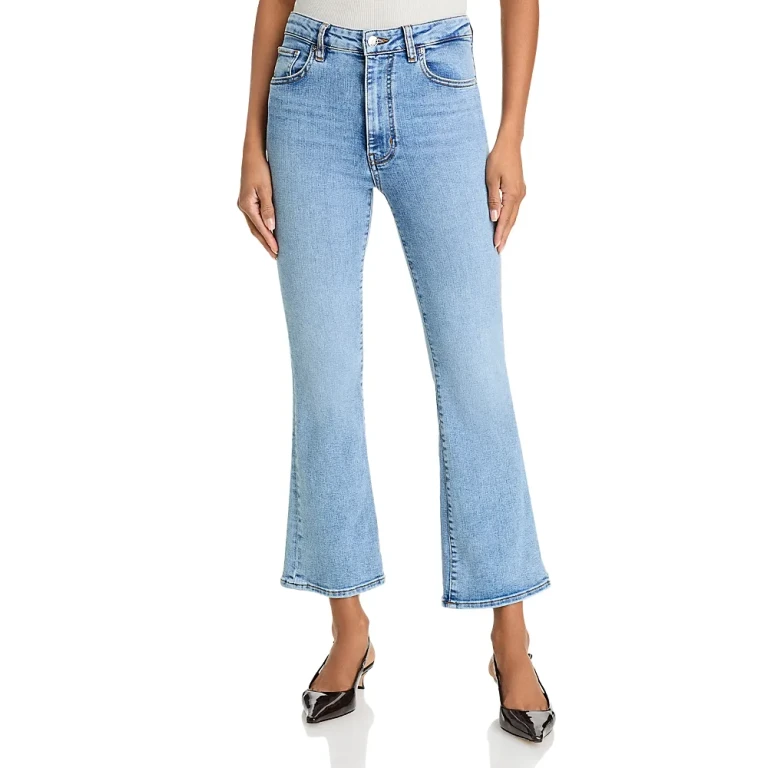 Frame The Reboot High Rise Ankle Bootcut Jeans in Lover