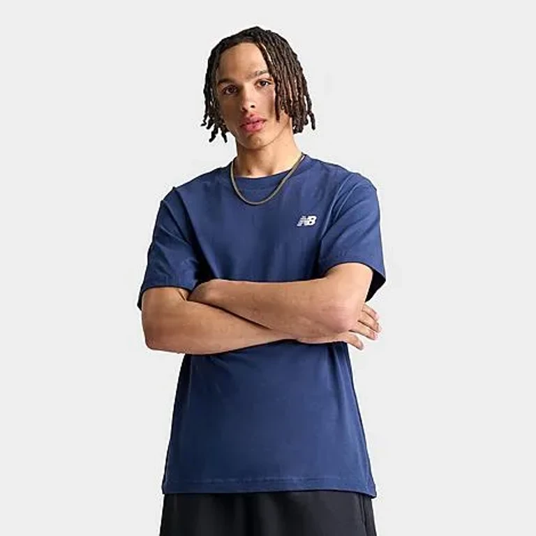New Balance Men's Sport Essentials T-Shirt in Navy Size: Small