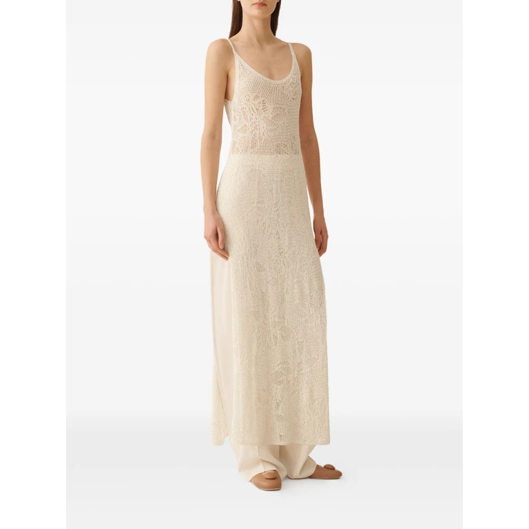 Fabiana Filippi Dresses White Fabric - Women