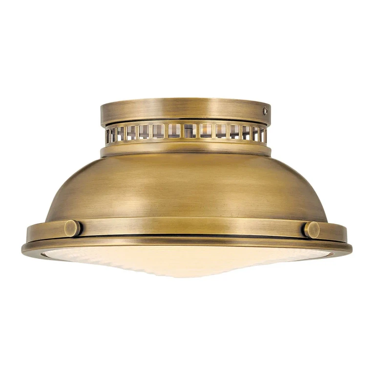 Heritage Brass LED Foyer Pendant from the Emery Collection