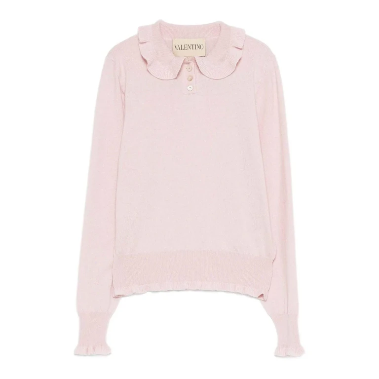 Valentino Garavani Pull Col Rond - Rose
