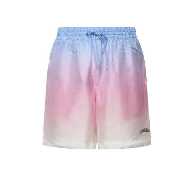 Jacquard monogram zijden Bermuda shorts
