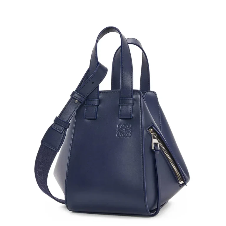 Loewe Compact Hammock Bag - Abyss Blue