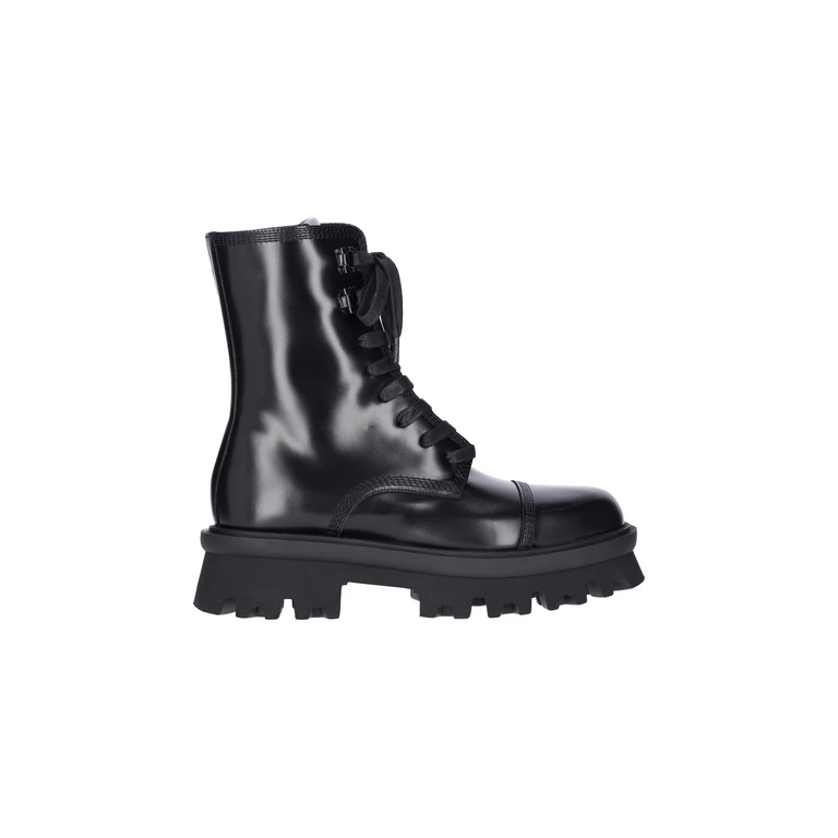 Ferragamo Boots Black Pelle - Women