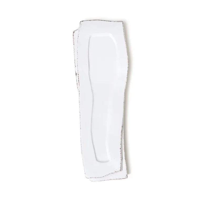 Vietri Lastra White Spoon Rest