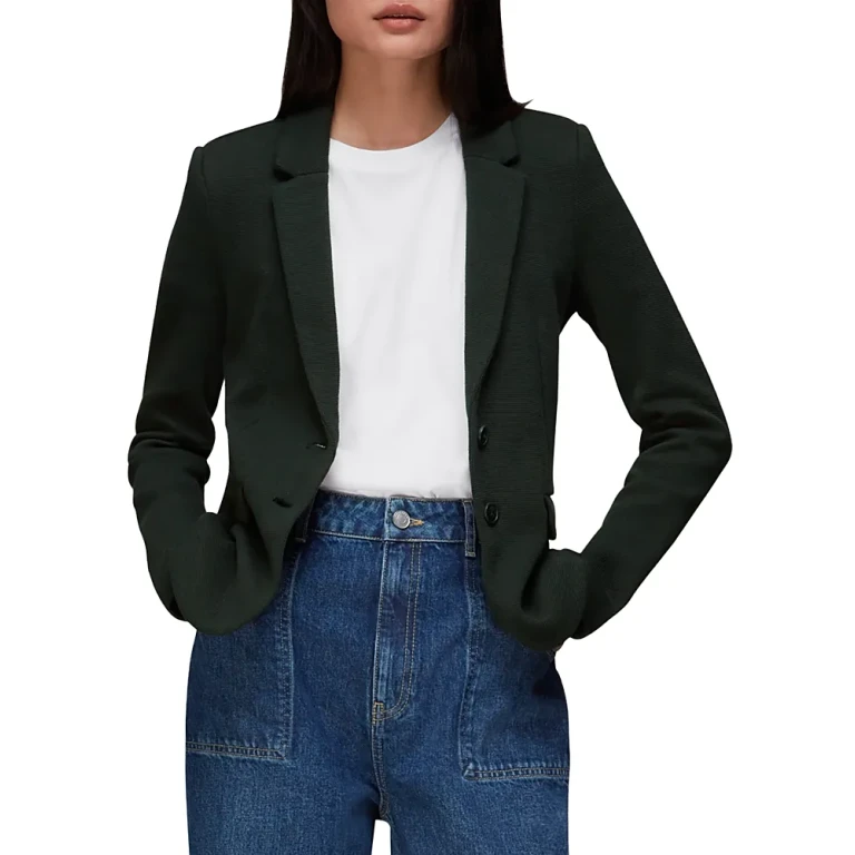 Whistles Slim Jersey Blazer