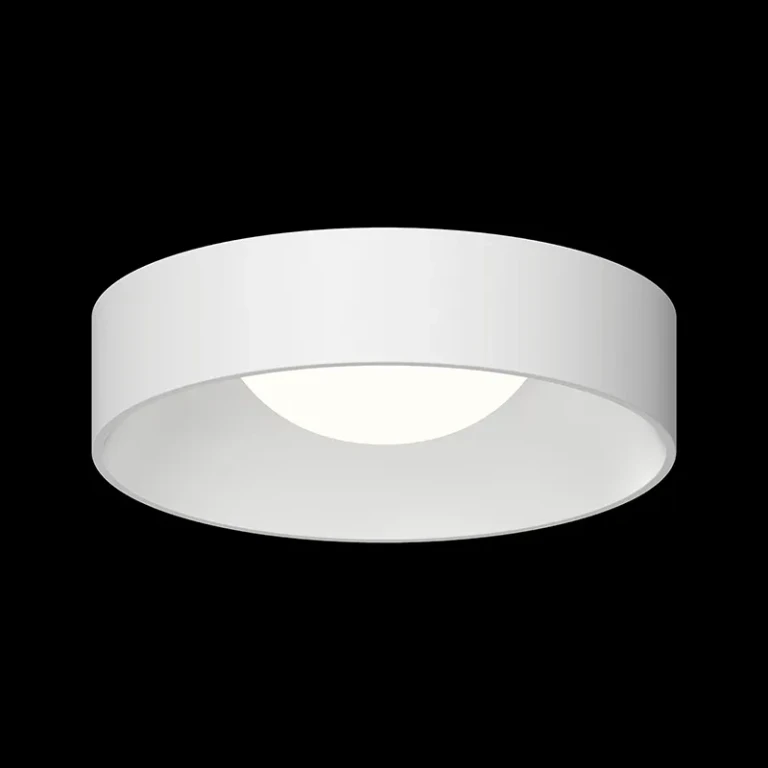 Satin White LED Surface Mount from the Ilios Collection