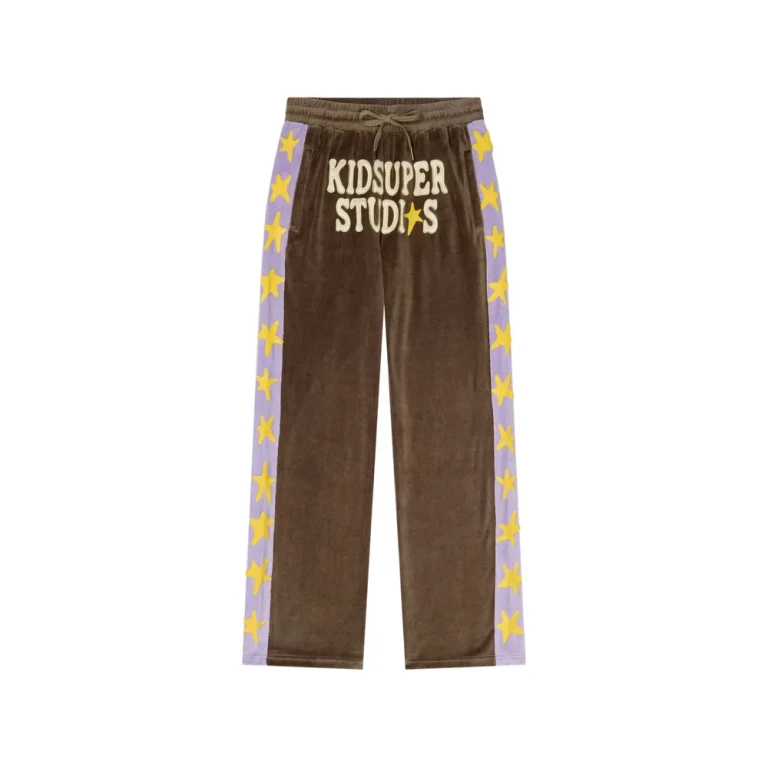 Kidsuper Stars Velour Trousers