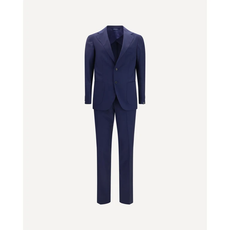 GI CAPRI Virgin wool single-breasted Suit Male 46