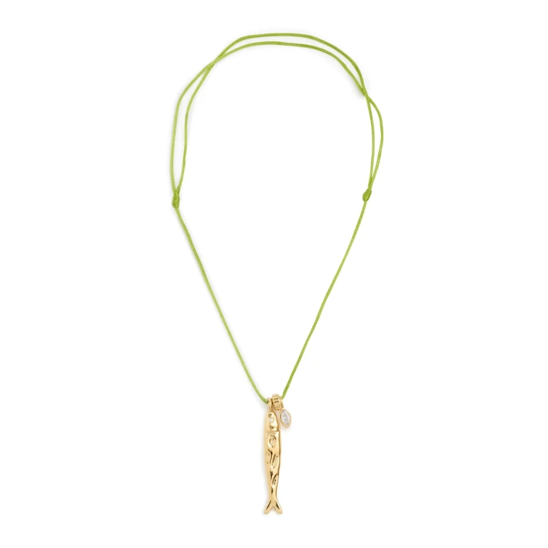 éliou Isda Necklace Green One Size