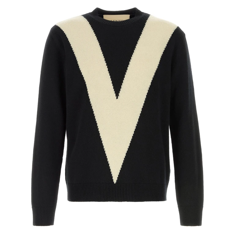Valentino Maglia Girocollo Black - Men
