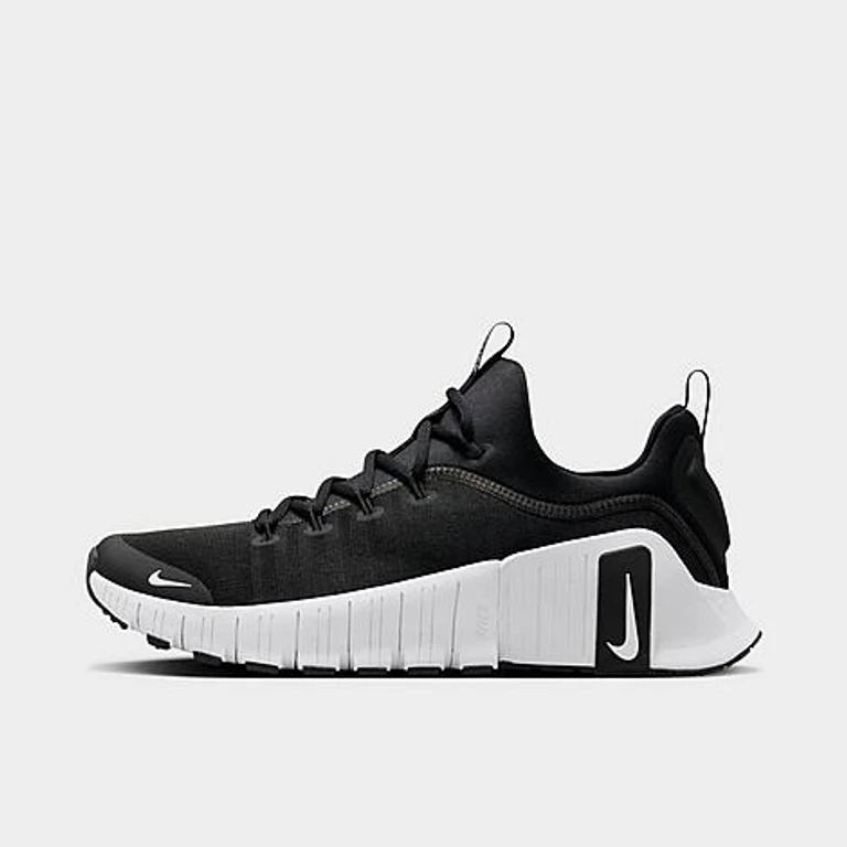 Nike Men's Free Metcon 6 Training Shoes in Black/White Size: 7.0