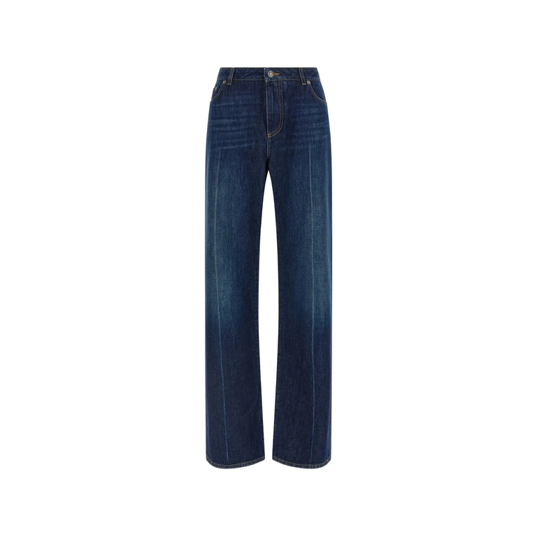 Dolce & Gabbana Pantalone 5 Tasche Blue Jean - Women