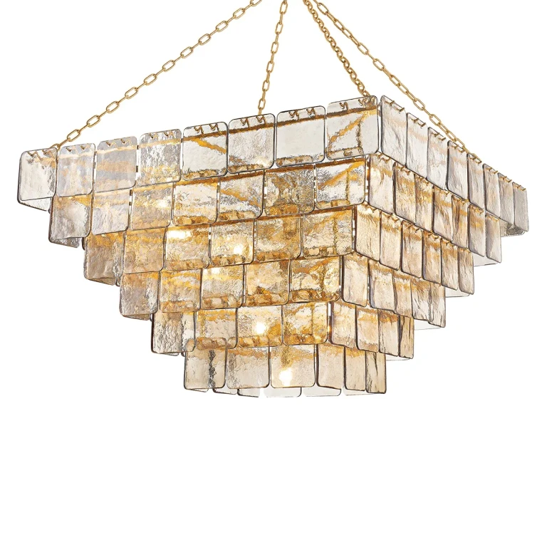 Vintage Gold Leaf 29 Light Chandelier from the Regal Collection