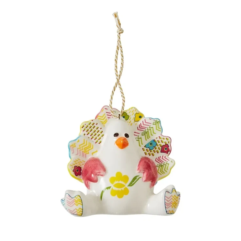 Spode Kit Kemp for Spode Timothy Turkey Patchwork Ornament