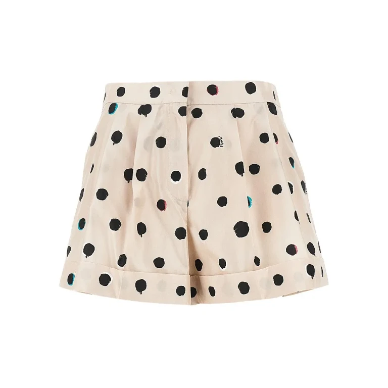 Fendi Falena Dots 真丝短裤 女士 40码