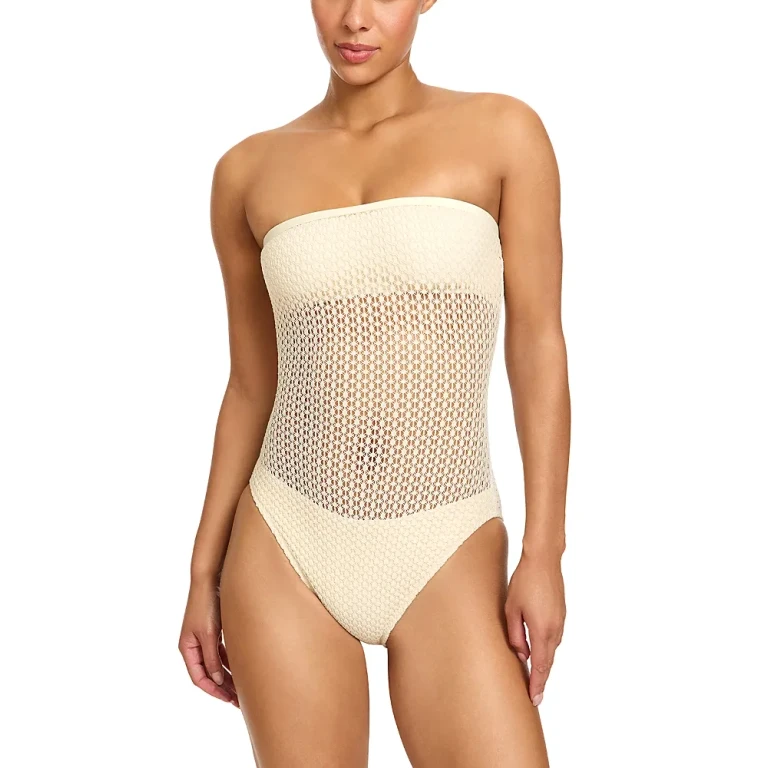 Robin Piccone Charlotte Bandeau One Piece Swimsuit