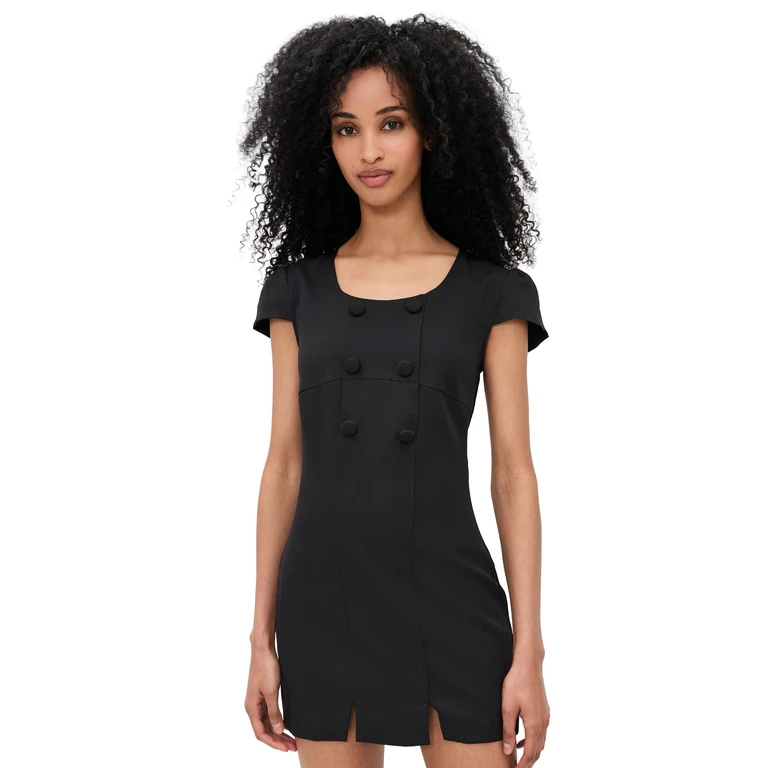 Lioness Rosa Mini Dress Noir L