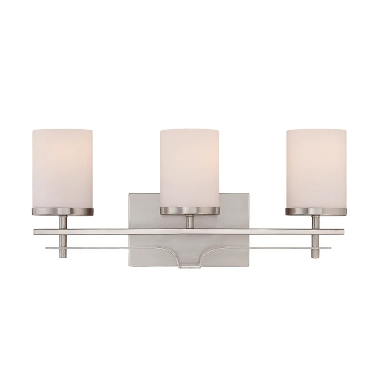 Savoy House Colton 3-Light Bathroom Vanity Light in Satin Nickel - 8-338-3-SN