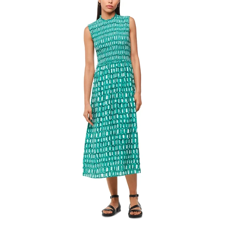 Whistles Linked Smudge Heidi Dress
