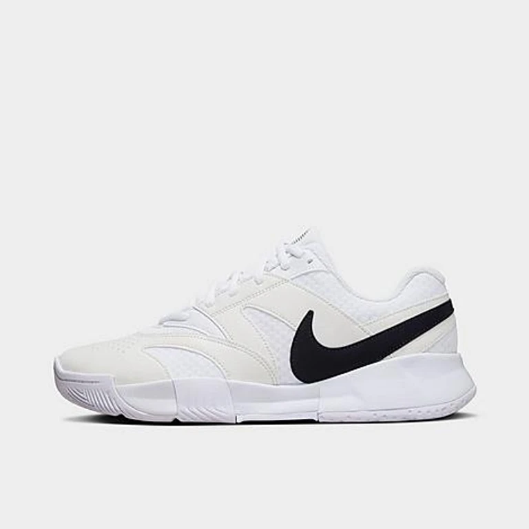 Nike Women's Court Lite 4 Tennis Shoes in White/Black/Summit White Size: 5.0