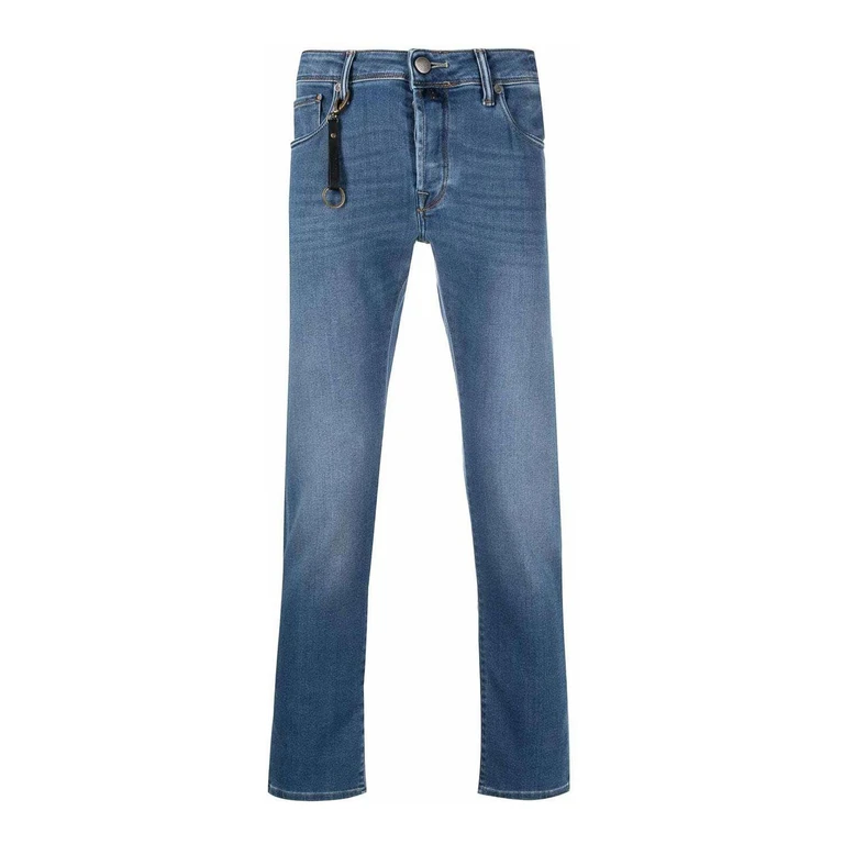 Incotex Jean Bootcut - Bleu