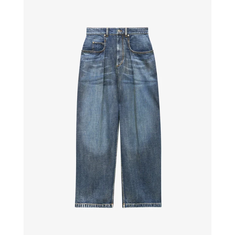 Pantalon Janael - Homme - Bleu Foncé - Taille 28 - Isabel Marant