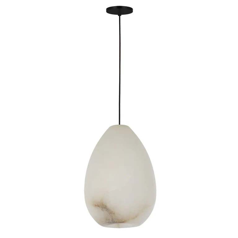 Nightshade Black One Light Pendant from the Alina Collection