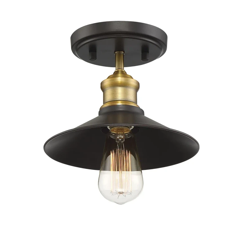 Trade Winds Quincy Vintage Ceiling Light in Oil Rubbed Bronze - TW60045ORBNB