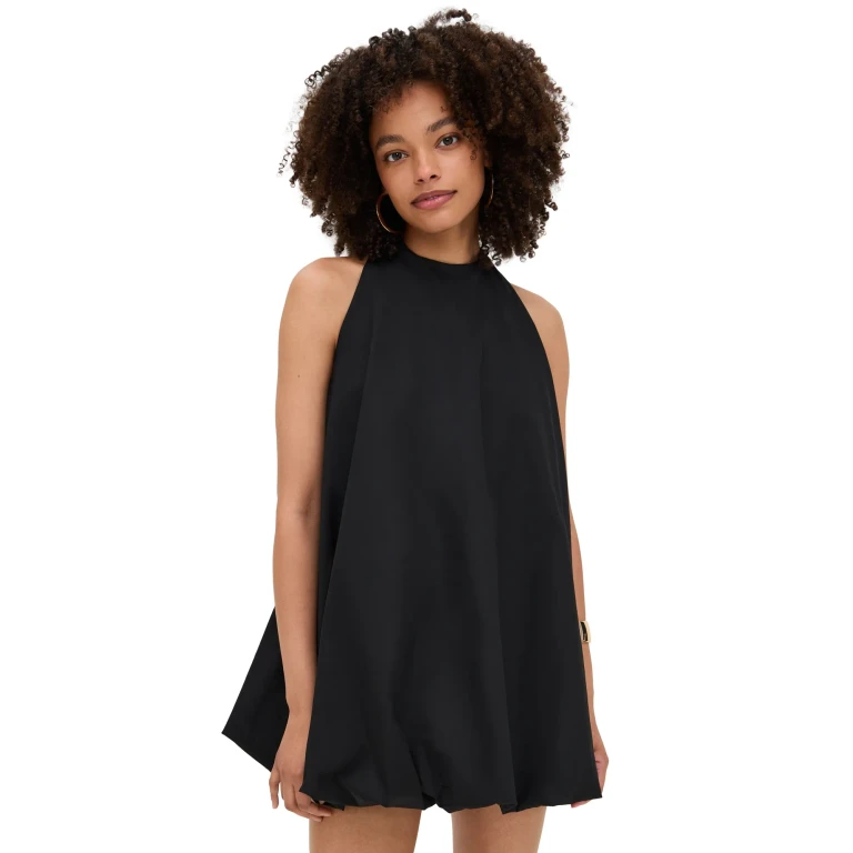 VRG GRL Bella Mini Dress Black M