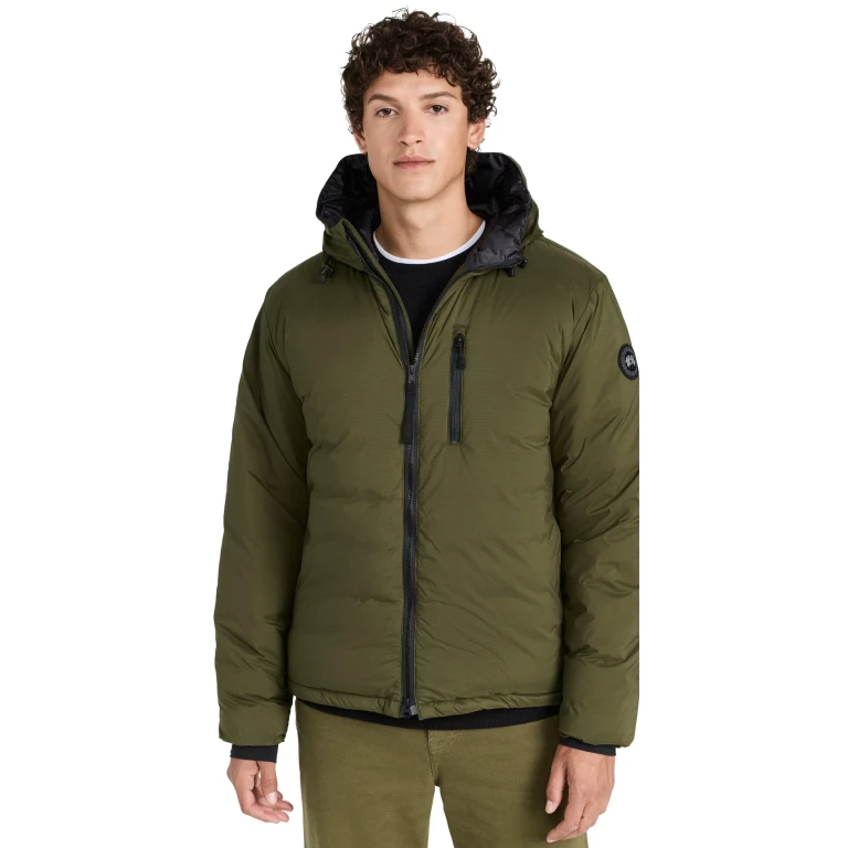 Canada Goose Lodge Hoodie Verde Militar - Tamanho L