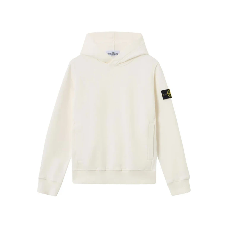 Stone Island Junior Sweat-Shirts - Crème