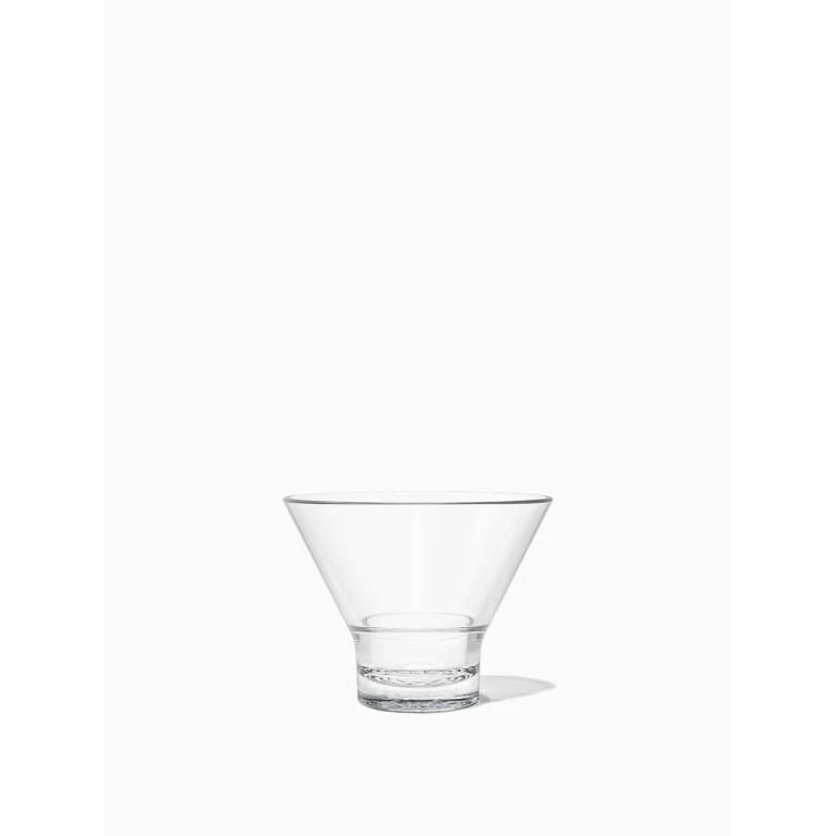 RESERVE 8oz Stemless Martini Tritan Copolyester Glass
