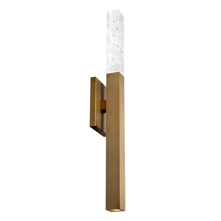 Modern Forms Minx Wall Sconce in Aged Brass - WS-68026-AB
