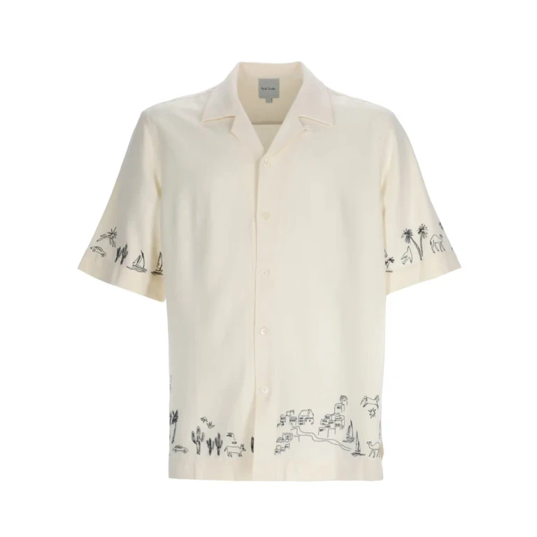 Paul Smith Camicia Con Ricami