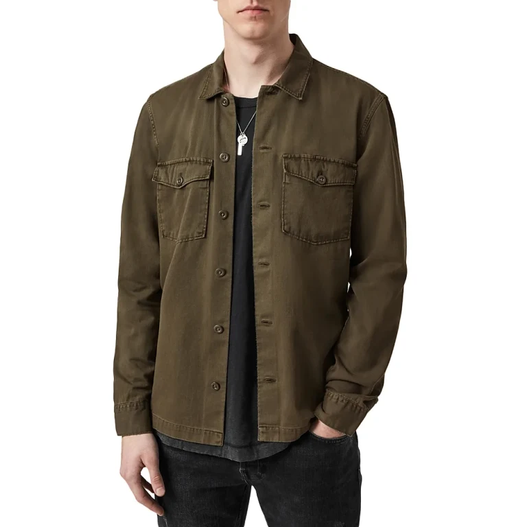 Allsaints Spotter Cotton Camp Shirt
