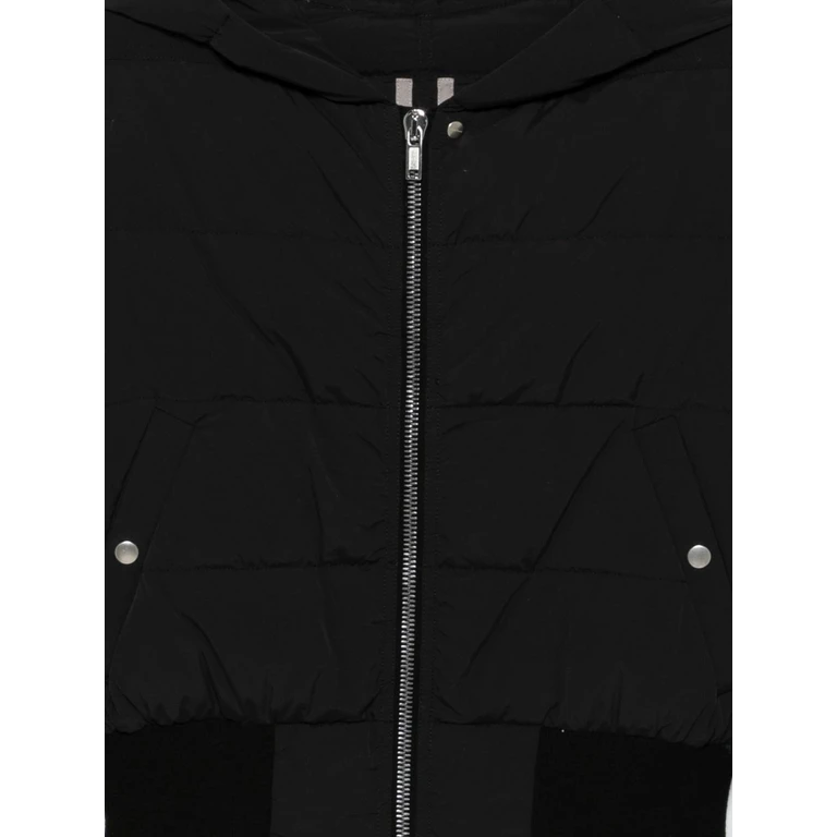 Rick Owens Coats Black Outer: Virgin Wool - Women