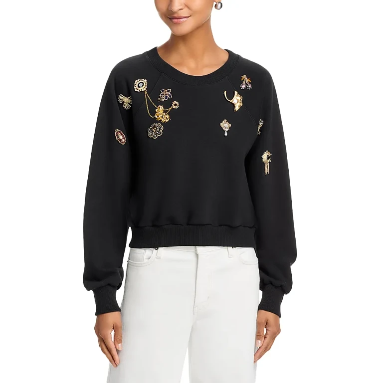 Cinq a Sept Jennifer Brooches Sweatshirt