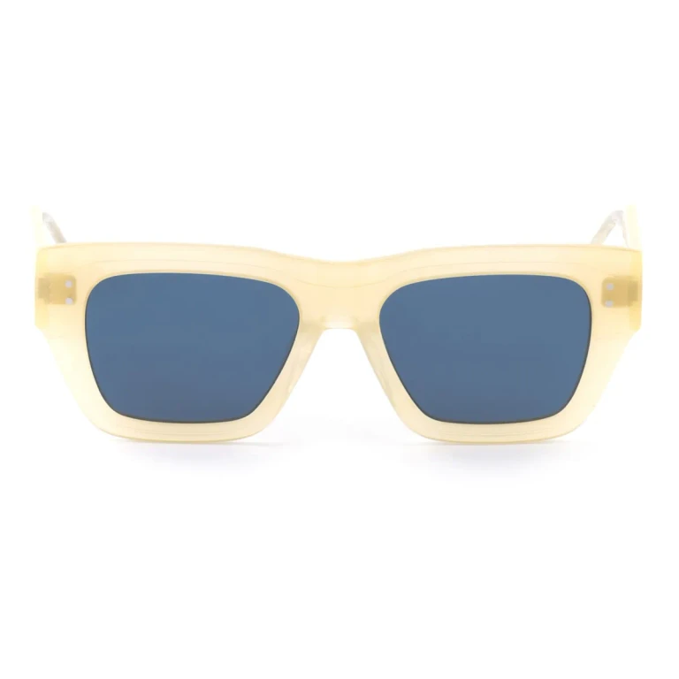 Thom Browne Rectangular - Beige Sunglasses