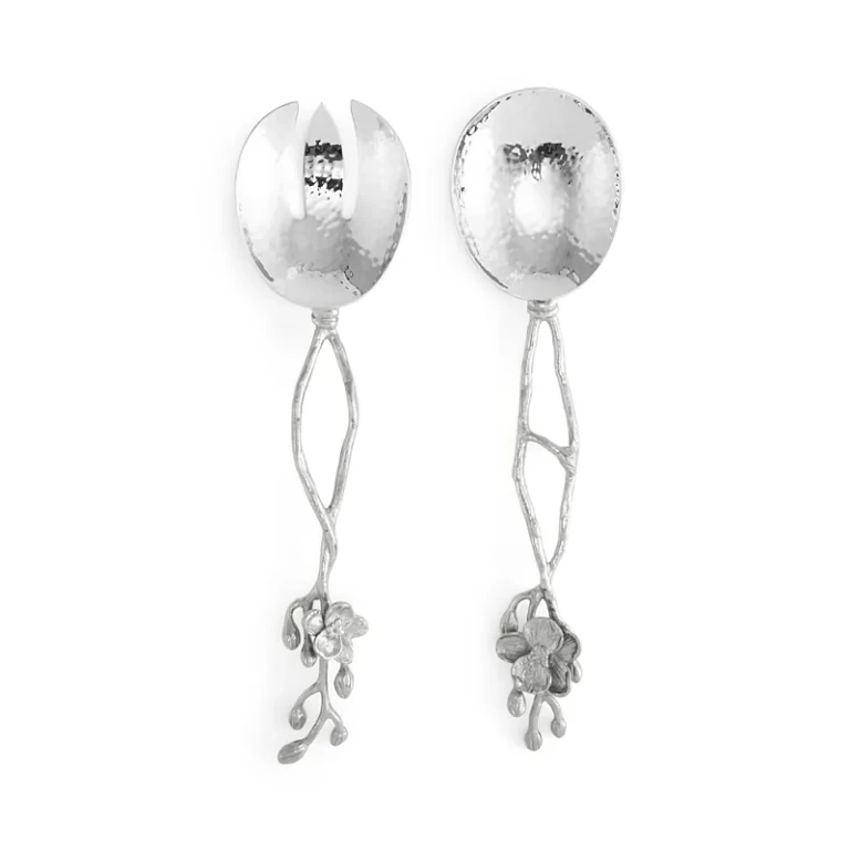 Michael Aram White Orchid Server Set