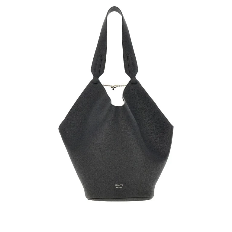 KHAITE Small leather 'Lotus' tote bag Woman One Size
