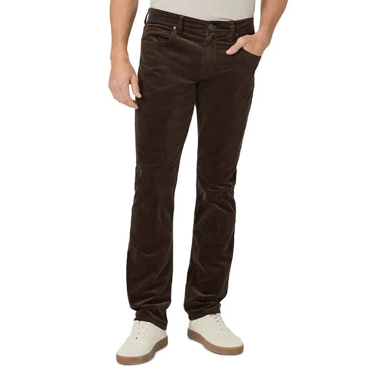 Paige Federal Slim Straight Jeans in Deep Woods