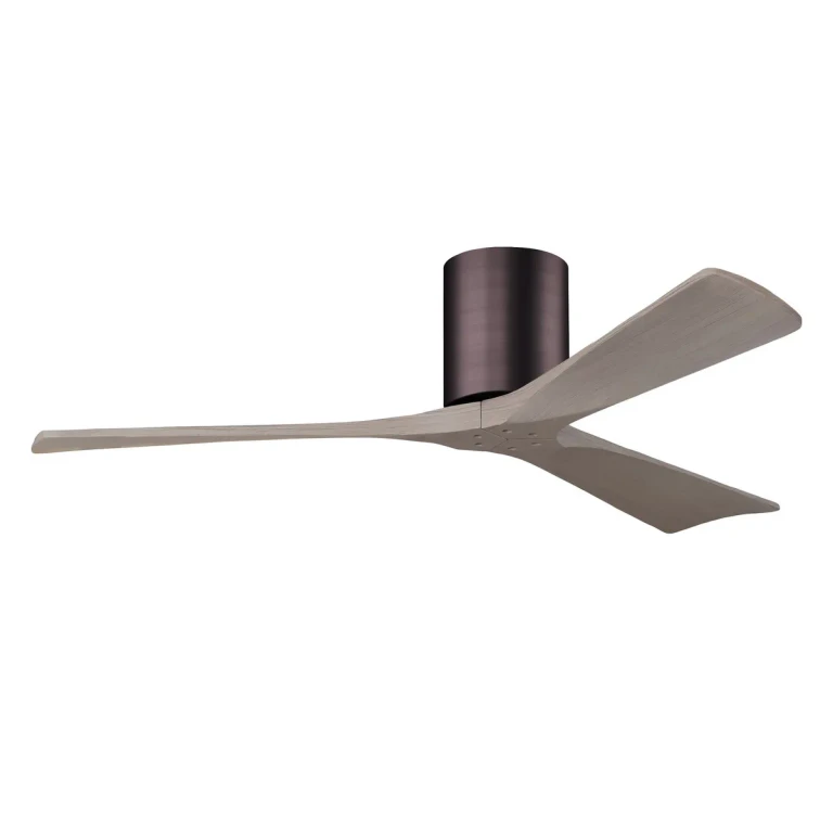 Brushed Brass 52" Ceiling Fan from the Irene-3H Collection