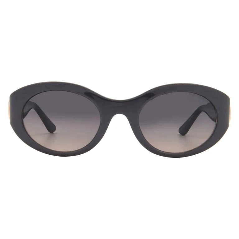 Guess Smoke Gradient Oval Ladies Sunglasses GU00198-H 20B 53