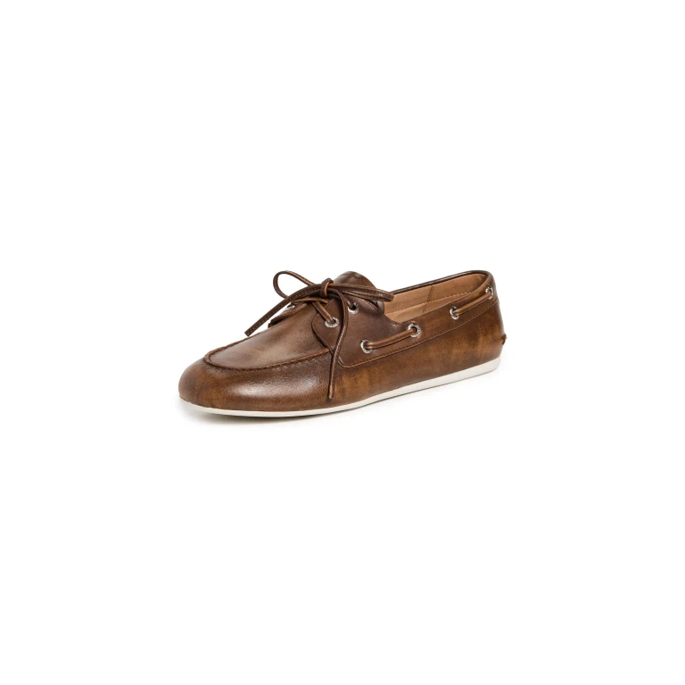Sperry Slim Boat Shoes Tan 7