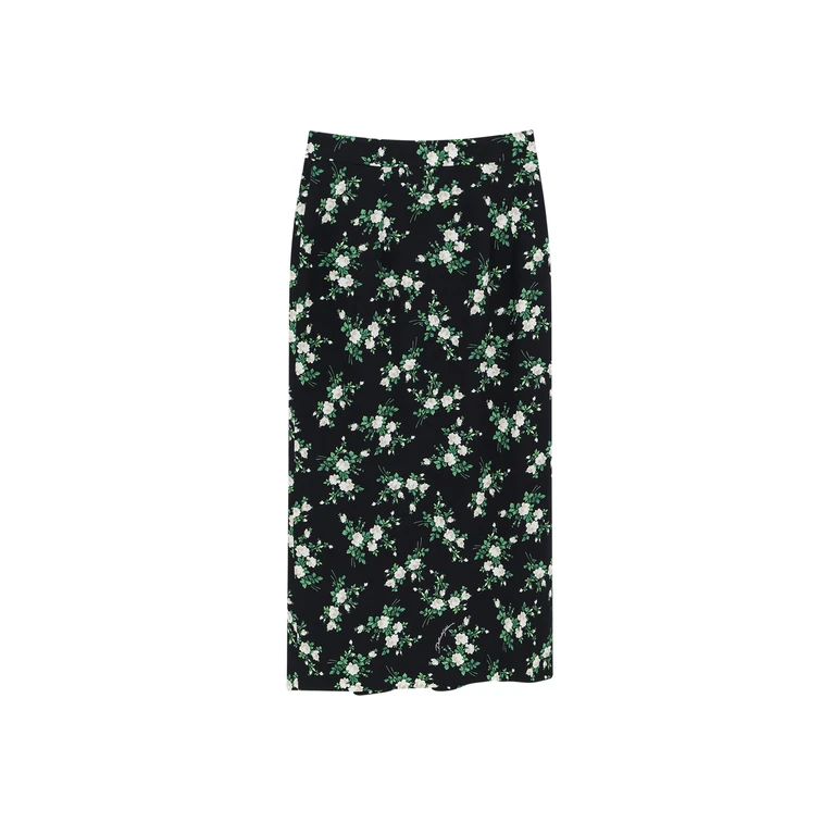 Dolce & Gabbana Skirts Black Seta Elastan - Women