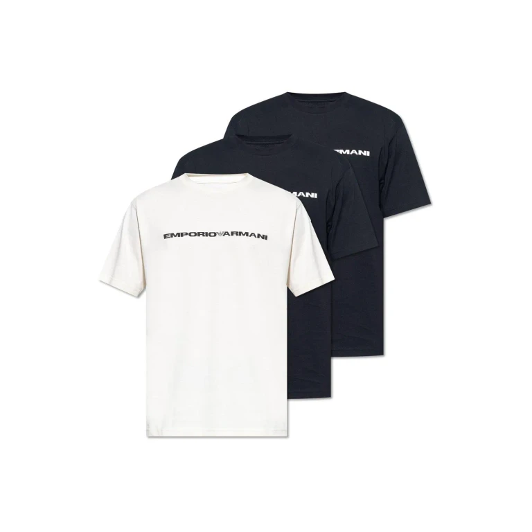 Emporio Armani Pull Col Rond - Multicolore