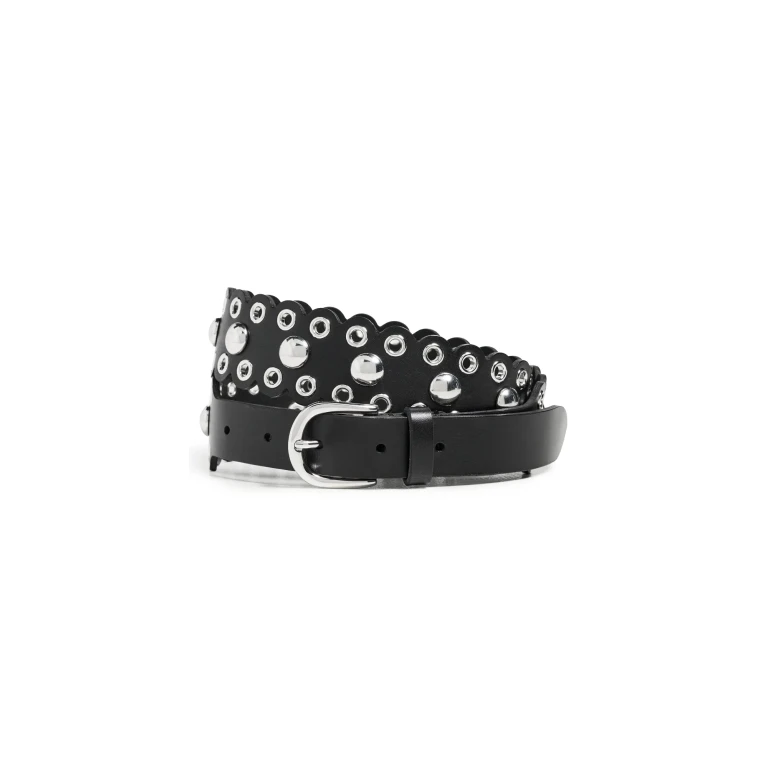 Ceinture Isabel Marant Zalla Noir/Argent 75