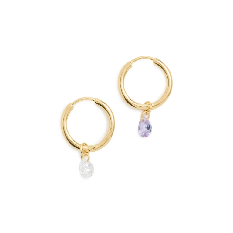 Completedworks What A Lark! Earrings 18ct Gold Plated One Size