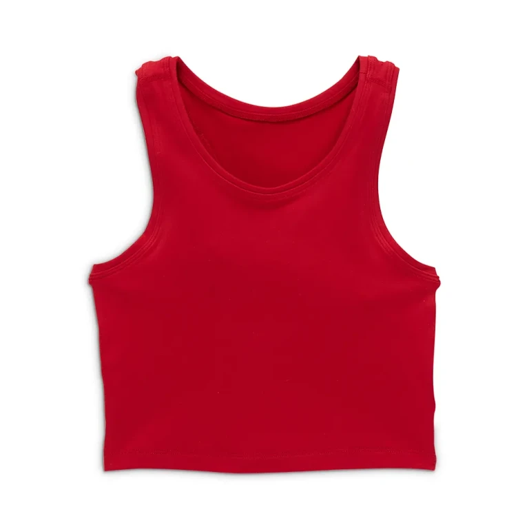 Terez Girls' Fitted Racerback Cropped Top - Little Kid, Big Kid